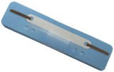 Q-Connect® Heftstreifen Kunststoff, kurz - Deckleiste aus Kunststoff, hellblau, 25 Stück hellblau