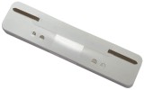 Q-Connect® Heftstreifen Kunststoff, kurz - Deckleiste aus Kunststoff, weiß, 25 Stück Heftstreifen