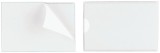 Durable Selbstklebetasche POCKETFIX® - 90x57 mm, seitlich offen, transparent, 10 Stück 90 x 57 mm