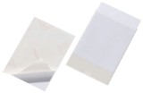 Durable Selbstklebetasche POCKETFIX® - 150x110 mm, seitlich offen, transparent, 25 Stück 25 Stück