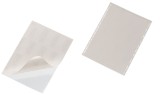 Durable Selbstklebetasche POCKETFIX® - 148x210 mm, DIN A5, oben offen, transparent, 25 Stück
