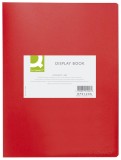 Q-Connect® Sichtbuch - 10 Hüllen, Einband PP, 450 mym, rot Sichtbuch A4 rot 10 Polypropylen (PP)