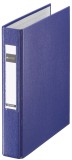 Leitz 4213 Standard Ringbuch - A5, 25mm, 2 Ringe, PP, blau mit Rückenschild Ringbuch A5 blau 2 25