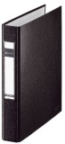 Leitz 4213 Standard Ringbuch - A5, 25mm, 2 Ringe, PP, schwarz mit Rückenschild Ringbuch A5 schwarz