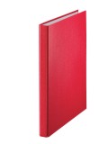 Leitz 4209 Standard Ringbuch, 2 Ringe - A4, Ring-Ø 16 mm, rot ohne Rückenschild Ringbuch rot 2 16