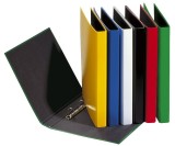 Pagna® Ringbuch Basic Colours - A4, 2-Ring, Ring-Ø 20mm, weiß Ringbuch A4 weiß O-Ring-Mechanik 2
