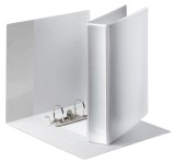 Esselte Ordner Panorama, Papier, A4, schmal, weiß 3 Außentaschen und 2 Innentaschen A4 weiß 2 40
