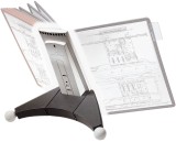 Durable Sichttafelsystem SHERPA® TABLE MODULE 10 - anthrazit/grau Sichttafelständer SHERPA® -