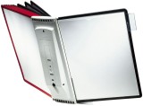 Durable Sichttafelsystem SHERPA® WALL 10 - 10 Tafeln, grau Sichttafelwandhalter SHERPA® grau