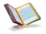 Durable Sichttafelsystem VARIO® PRO 10 - Multifunktionsmodul, 10 Sichttafeln A4, farbig sortiert