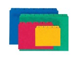 Pagna® Kartei-Leitregister A - Z - für Größe A5 quer, blau Leitregister A5 quer blau