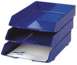 HAN Briefablage WAVE EXCLUSIV, DIN A4/C4, blau Briefablage A4/C4 blau 242 x 54 x 340 mm