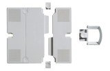 Novus® Erweiterungsplatten-Set für Telefonschenkarm - lichtgrau Telefonschwenkarm lichtgrau