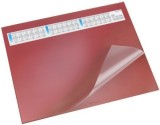 Läufer Schreibunterlage DURELLA DS - mit Vollsichtauflage, Kalender, 65 x 52 cm, rot Durella DS rot