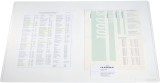 Durable Schreibunterlage DURAGLAS® - 530 x 400 mm, transparent schreibelastisch und reflexfrei PVC