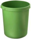 HAN Papierkorb KLASSIK - 30 Liter, rund, 2 Griffmulden, extra stabil, grün Papierkorb KLASSIK grün