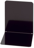 Maul Buchstützen aus Metall, breit, 120 x 140 x 140 mm, schwarz, Pack mit 2 Stück Buchstütze