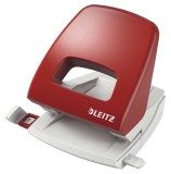 Leitz 5005 Bürolocher NeXXt - 25 Blatt, rot Locher 25 Blatt rot 2,5 mm 80 mm 2
