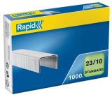 Rapid® Heftklammern 23/10mm Standard, verzinkt, 1000 Stück Heftklammern 23/10 bis 70 Blatt