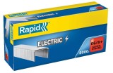 Rapid® Heftklammern 66/8mm+ Super Strong, verzinkt, elektrisches Heftgerät 100E, 105E und 106E. Inhalt: 5000 Stück.