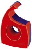 tesa® Handabroller Easy Cut® - 33 m x 19 mm, rot/blau Handabroller rot/blau Rollen bis 26 mm Ø