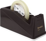 Scotch® Tischabroller C10 - Klebefilm bis Bandgröße 66 m x 25 mm, schwarz Tischabroller schwarz