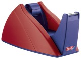 tesa® Tischabroller Easy Cut® - für Rollen bis 33 m x 19 mm, rot/blau Tischabroller rot/blau