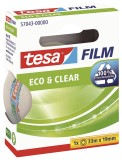 tesa® Klebefilm Eco & Clear - unsichtbar, 19 mm x 33 m Klebefilm 19 mm 33 m 26 mm 1 Rollen