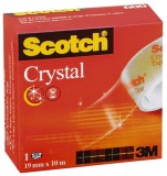 Scotch® Klebeband Crystal Clear 600, Zellulose Acetat, 10 m x 19 mm Klebeband 19 mm x 10 m 26 mm