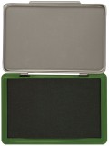 Q-Connect® Metall-Stempelkissen Größe 2 - grün Stempelkissen grün Größe 2 110 mm 70 mm