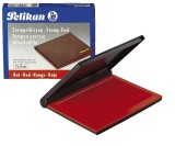 Pelikan® Stempelkissen 3E Kunststoff-Gehäuse - 70 x 50 mm, rot getränkt Stempelkissen rot 70 mm