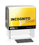 COLOP® Sicherheitsstempel Printer 30 Incognito - Stempel im Blister Sicherheitsstempel 18 x 47 mm