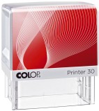 COLOP® Printer 30 mit Logo - für max. 5 Zeilen, 18 x 47 mm mit Gutschein Textstempel Selbstfärber