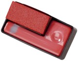 WEDO® Ersatzkissen B6 rot Stempel-Ersatzkissen rot ohne Öl Reiner Paginierer B6 1 Stück