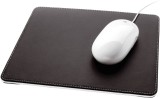SIGEL Mousepad Eyestyle - Lederimitat, white Mousepad weiß/schwarz 250 mm 6 mm 200 mm