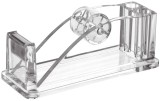 Maul Acryl Klebeband-Abroller - glasklar Tischabroller glasklar 48 x 55 x 122 mm