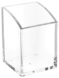 Maul Acryl Stifteköcher - 1 Fach, 70 x 104 x 70 mm, glasklar Köcher glasklar 70 x 104 x 70 mm