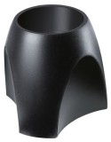HAN DELTA Stifteköcher - schwarz Bürobutler 1 schwarz hochwertiger Kunststoff, Polystyrol (PS)