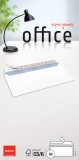 Elco Briefumschlag Office C5/6 DL+ hochweiss, Haftklebung, 80 g/qm, 50 Stück C5/6 DIN-Lang weiß