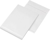 SECURITEX® Faltentasche C4 - 130 g/qm, haftklebend, 100 Stück Faltentasche C4 weiß haftklebend