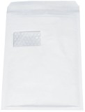 aroFOL® Luftpolstertaschen Nr. 7 mit Fenster, 230x340 mm, weiß, 100 Stück Luftpolstertasche weiß