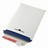 ColomPac® Versandtaschen Vollpappe 260x345x30 mm (C4), weiß Versandtasche Pappe C4 weiß