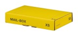 inapa Post-Versandkarton Größe XS - gelb Versandkarton XS 249 x 157 x 48 mm 244 x 145 x 38 mm gelb