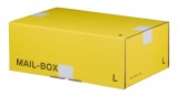 inapa Post-Versandkarton Größe L - gelb Versandkarton L 400 x 261 x 150mm 395 x 248 x 141 mm gelb