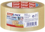 tesa® Verpackungsklebeband tesapack® Ultra Strong, PVC, 66 m x 50 mm, transparent 50 mm x 66 m PVC