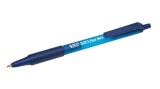 BiC® Druckkugelschreiber SOFT Feel® clic Grip - 0,4 mm, blau Kugelschreiber Druckmechanik blau