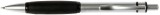 SKW solutions Kugelschreiber San Sebastian - 0,4 mm, schwarz gummierte Griffzone Kugelschreiber blau