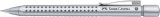 Faber-Castell Druckbleistift GRIP 2011 - 0,7 mm, B, silber Druckbleistift silber 0,7 mm B