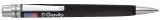 Spacetec by Diplomat Kugelschreiber Spacetec O-Gravity schwarz Kugelschreiber schwarz 0,5 mm schwarz