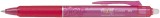 Pilot Tintenroller FriXion Clicker - 0,3 mm, pink, radierbar SCHREIBEN...REIBEN...KORRIGIEREN! pink